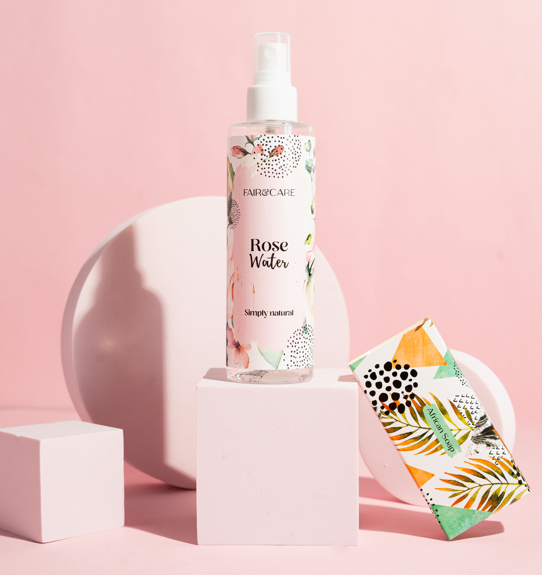 Rosewater 200ml+ soap